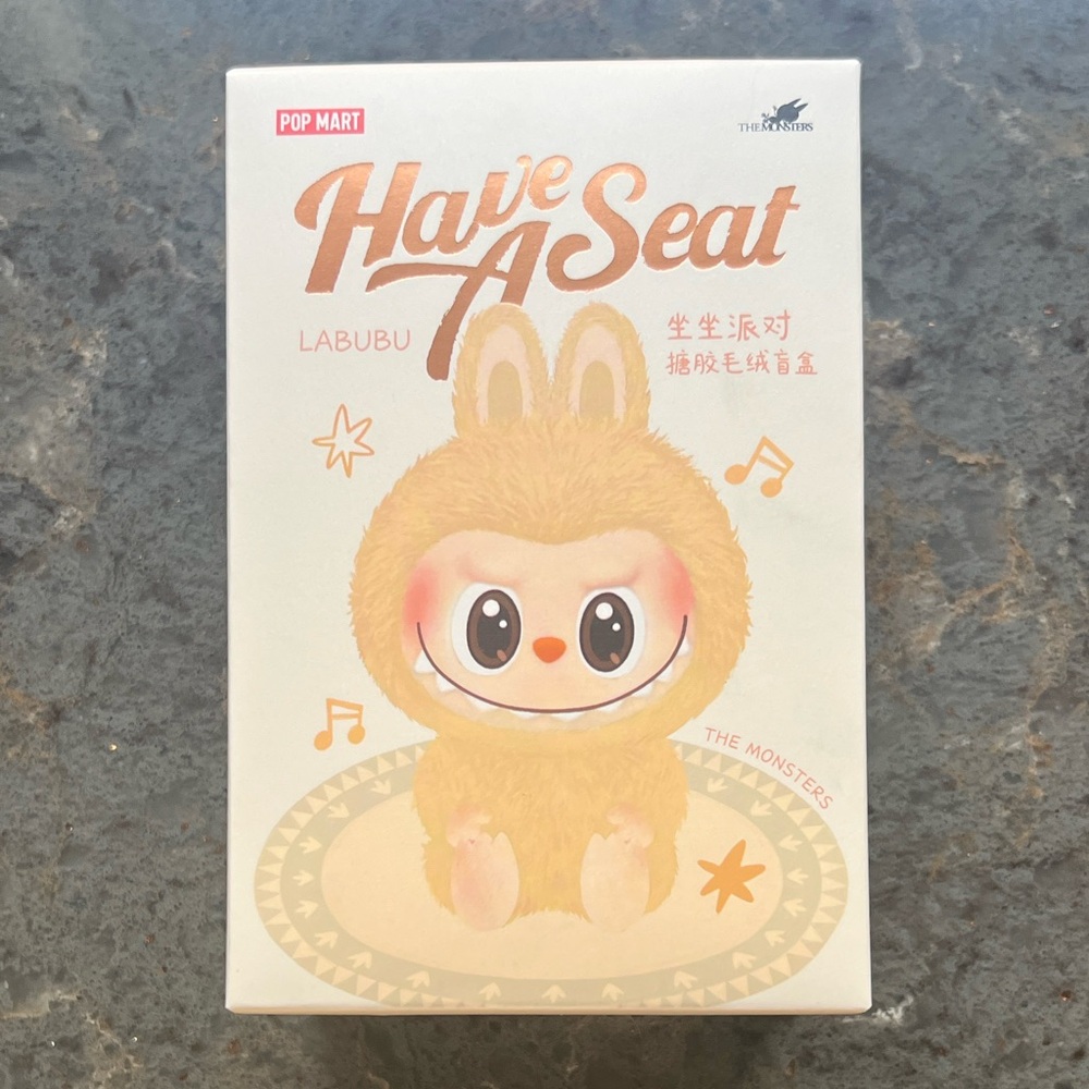 Pop Mart Labubu Plush Toy - SEALED BOX (QUQU)
